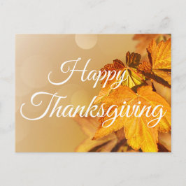 ハッピーサンクスギビング紅葉 シーズンポストカード