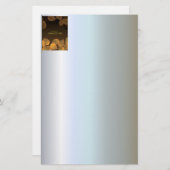 ハッピーサンクスギビング紅葉 便箋 (正面/裏面)