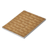 ハッピーサンクスギビング聖なる書物、 経典 ノートパッド (回転)