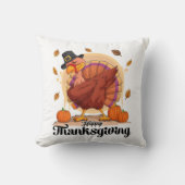 ハッピーサンクスギビング装飾用クッション クッション (正面)