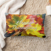 ハッピーサンクスギビング7ピロー ランバークッション (ブランケット)