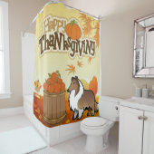 ハッピーサンクスギビング シャワーカーテン (インサイチュ)