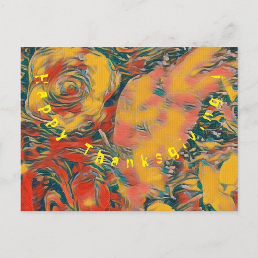 ハッピーサンクスギビング!シーズンポストカード シーズンポストカード (正面)