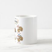 ハッピーサンクスギビングHappy Turkey コーヒーマグカップ (中央)