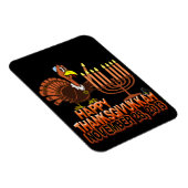 ハッピーサンクスギブッカハヌッカマグネット マグネット (右側)