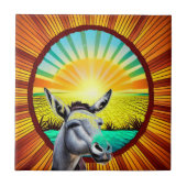 ハッピーサンシャインロバ タイル (正面)