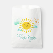 ハッピーサンシャイン1st誕生日パーティー フェイバーバッグ (正面)