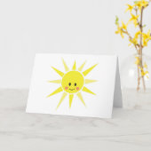 ハッピーサンシャイン カード (黄色い花)