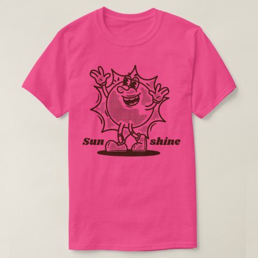ハッピーサンシャイン Tシャツ (デザイン正面)