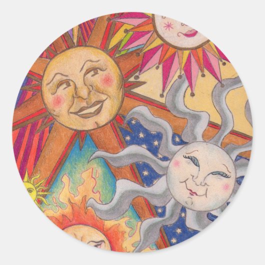 ハッピーサンズ ラウンドシール (正面)