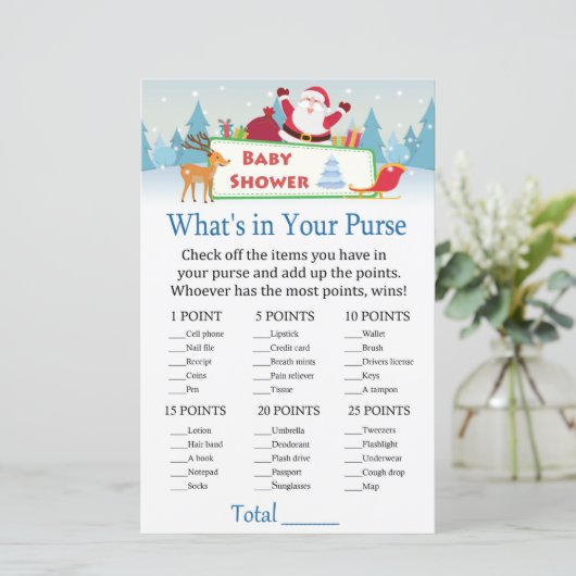 ハッピーサンタあなたの財布のゲームの中に何がある (スタンド正面)