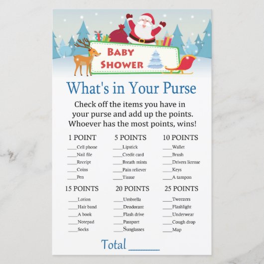 ハッピーサンタあなたの財布のゲームの中に何がある (正面)