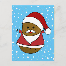 ハッピーサンタのクリスマスポテト ポストカード
