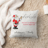 ハッピーサンタクロース クッション (ブランケット)