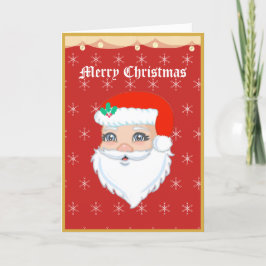 ハッピーサンタクロース クリスマスカード