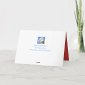 ハッピーサンタスカンククリスマス シーズンカード (裏面)