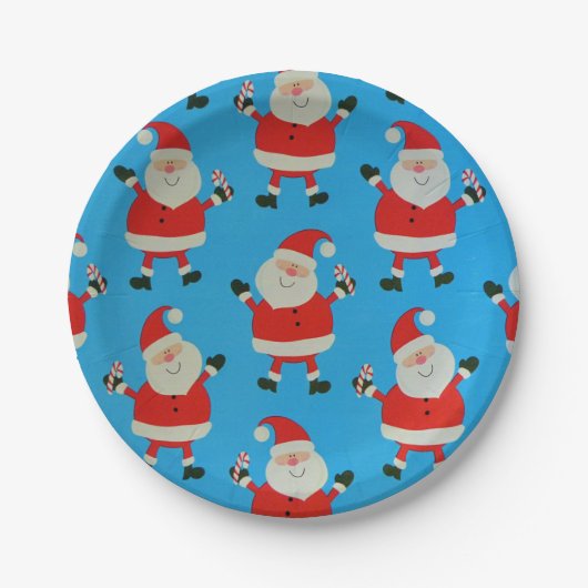ハッピーサンタス ペーパープレート (正面)