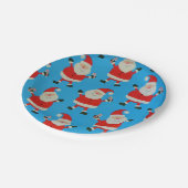 ハッピーサンタス ペーパープレート (アングル)