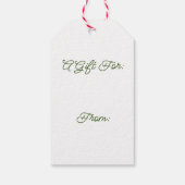 ハッピーサンタパピーホリデードッグ ギフトタグ (裏面)