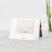 ハッピーサンタフォトホリデーカード シーズンカード (裏面)