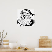 ハッピーサンタ ポスター (キッチン)