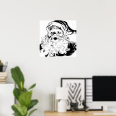 ハッピーサンタ ポスター (ホームオフィス)