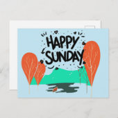 ハッピーサンデー シーズンポストカード (正面/裏面)