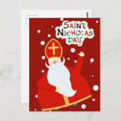 ハッピーサンニコラスの日 ポストカード (正面/裏面)