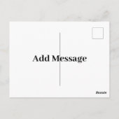 ハッピーサンニコラスの日 ポストカード (裏面)