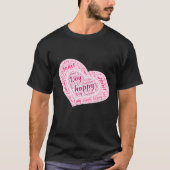 ハッピーサンバレンタインデー Tシャツ (正面)