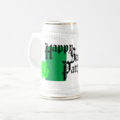 ハッピーサンパティ ビールジョッキ (正面左)