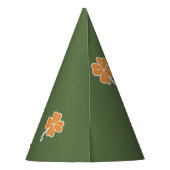 ハッピーサンパディのオレンジシャムロックID336 パーティーハット (裏面)