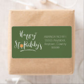 ハッピーサンパディのオレンジシャムロックID336 ラベル (インサイチュ)