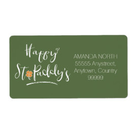 ハッピーサンパディのオレンジシャムロックID336 ラベル