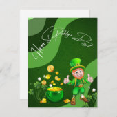 ハッピーサンパディーズデイレプレシャン シーズンカード (正面/裏面)