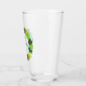 ハッピーサンパトリックのデイグリーンシャムロックリース タンブラーグラス (左)