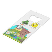 ハッピーサンパトリックのデイペンギン・レプレシャン クレジットカード栓抜き (正面アングル)