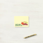 ハッピーサンパトリックの日のビーフとキャベツ ポストイット (デスク上)
