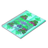 ハッピーサンパトリックの日ハクナマタアートプリント ノートブック (左側)