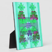 ハッピーサンパトリックの日ハクナマタアートプリント フォトプラーク (側面)