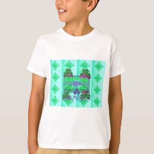 ハッピーサンパトリックの日ハクナマタアートプリント Tシャツ