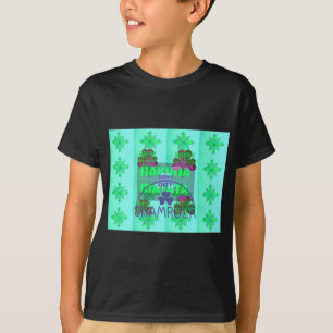 ハッピーサンパトリックの日ハクナマタアートプリント Tシャツ
