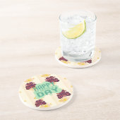 ハッピーサンパトリックの日ラブリーアートプリント コースター (側面)