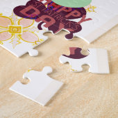 ハッピーサンパトリックの日ラブリーアートプリント ジグソーパズル (側面)