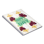 ハッピーサンパトリックの日ラブリーアートプリント ノートブック (右側)