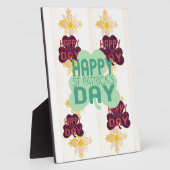 ハッピーサンパトリックの日ラブリーアートプリント フォトプラーク (側面)