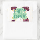 ハッピーサンパトリックの日ラブリーアートプリント 長方形シール (バッグ)