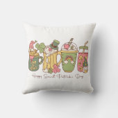 ハッピーサンパトリックの日 クッション (裏面)