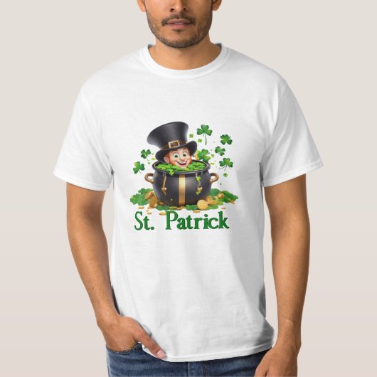 ハッピーサンパトリックの日 Tシャツ (正面)