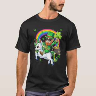 ハッピーサンパトリックSデイジェスターユニコーンおもしろい Tシャツ